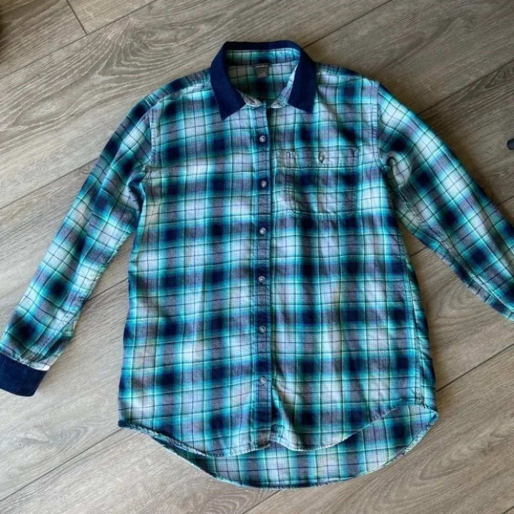 Eddie Bauer Fremont Flannel Corduroy Shirt View 5